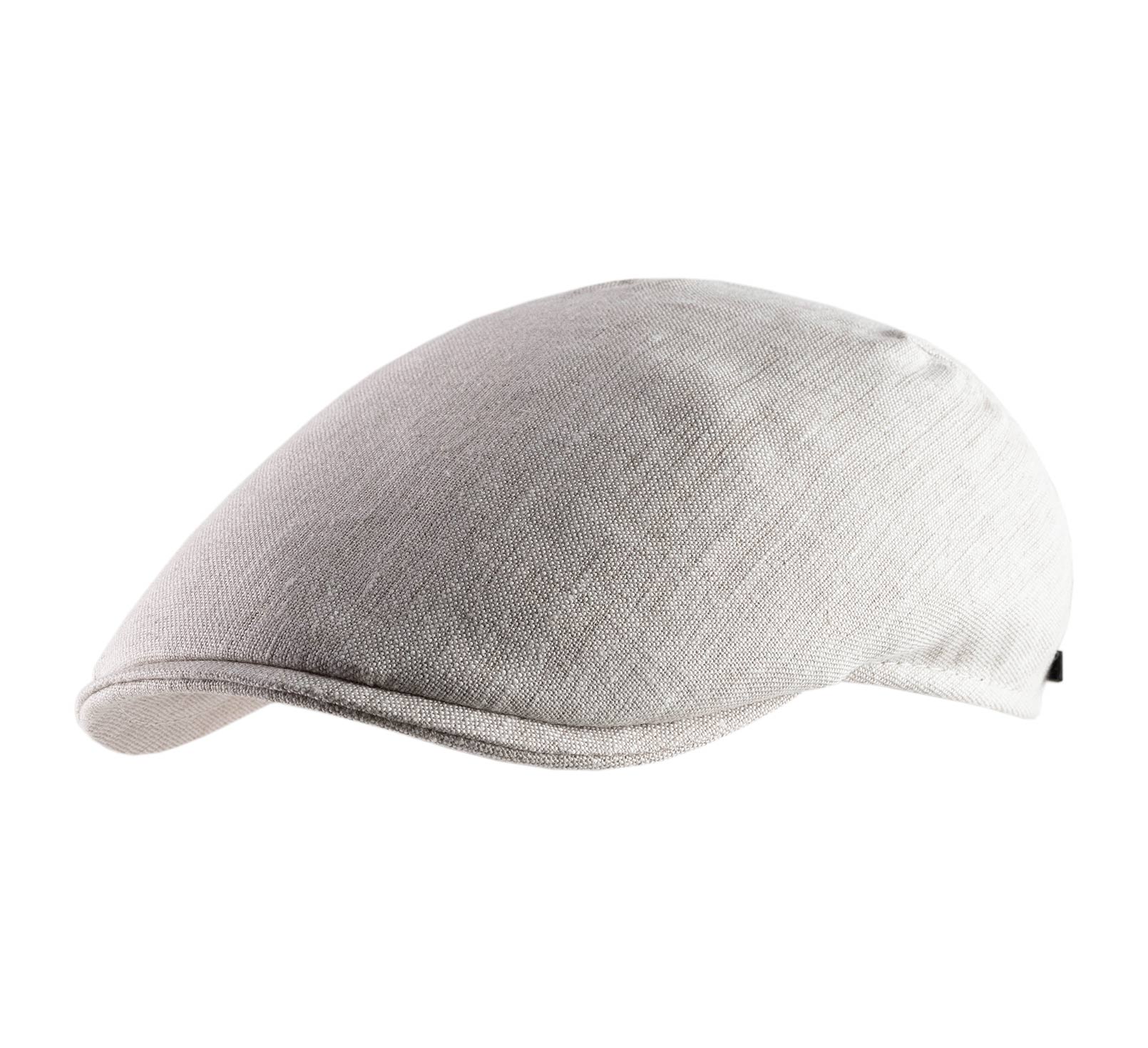 casquette plate en lin