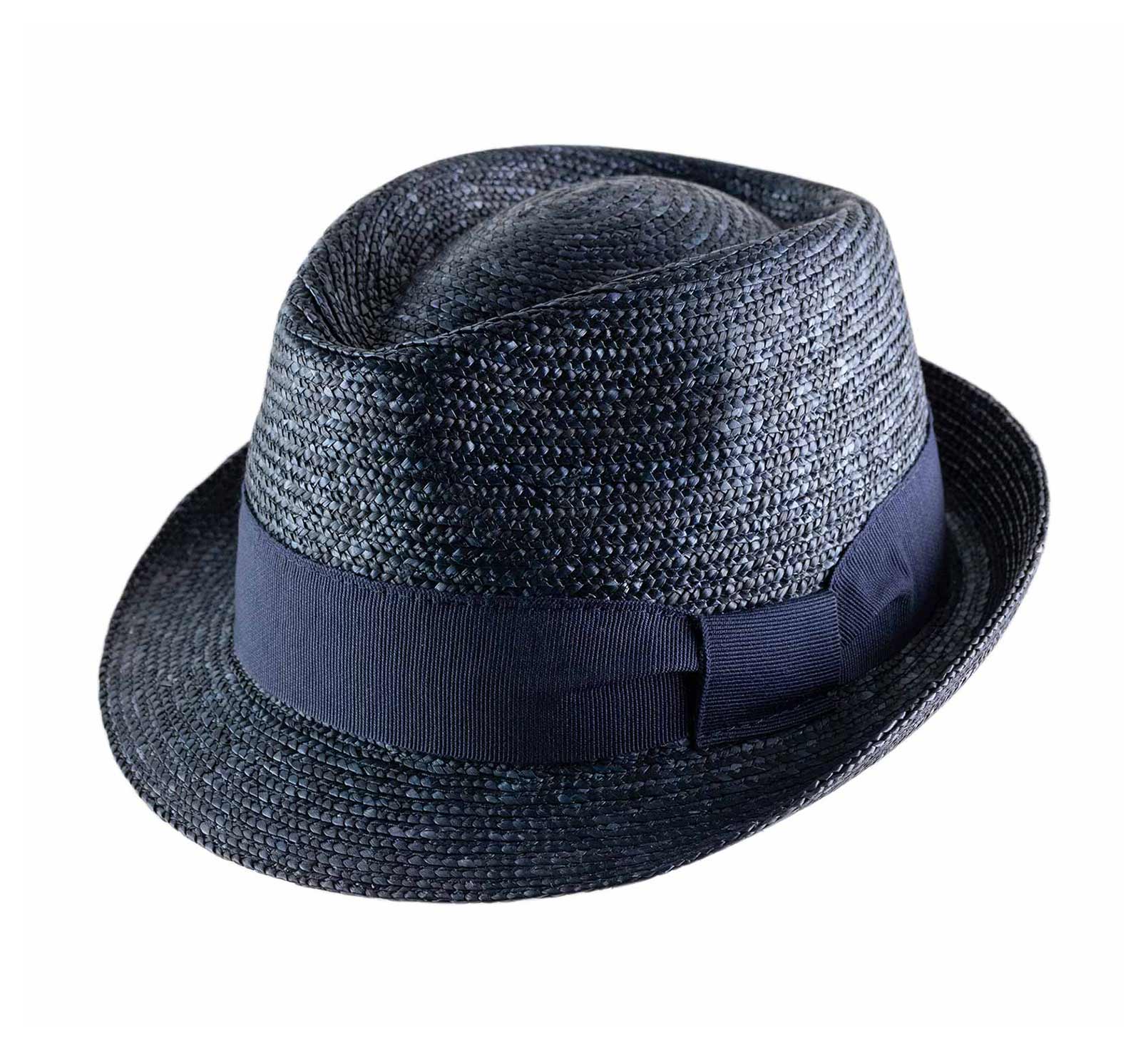 chapeau paille Trilby Classic trilby paille