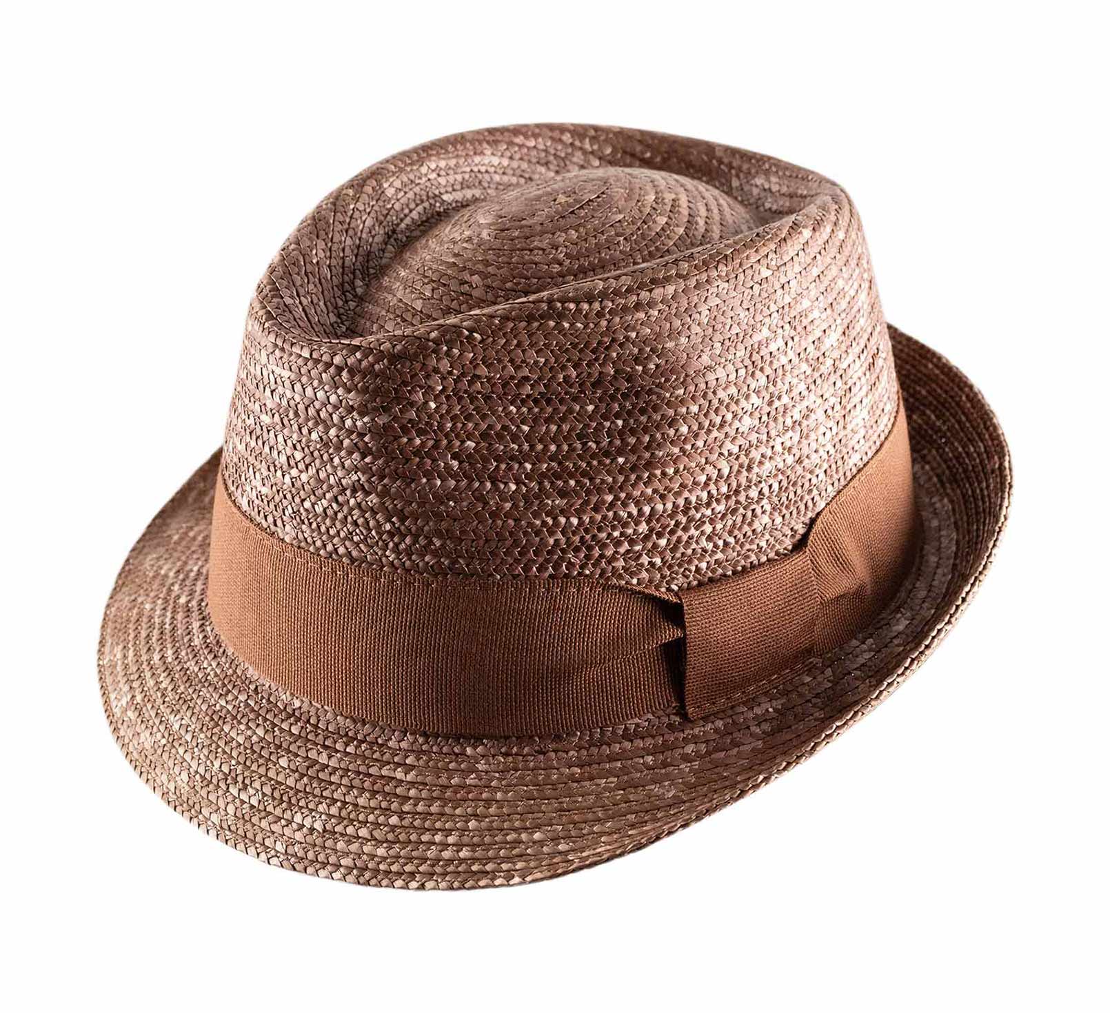 chapeau paille Trilby Classic trilby paille