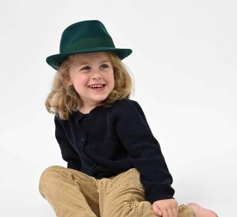 Chapeau feutre enfant Petit 5X Trilby