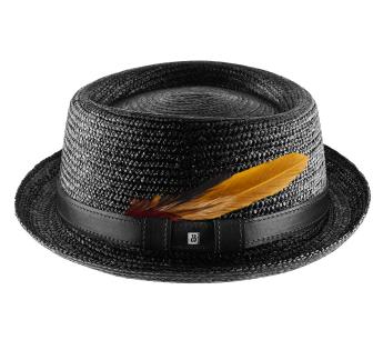 Chapeau porkpie paille sur mesure Mon Porkpie Fino